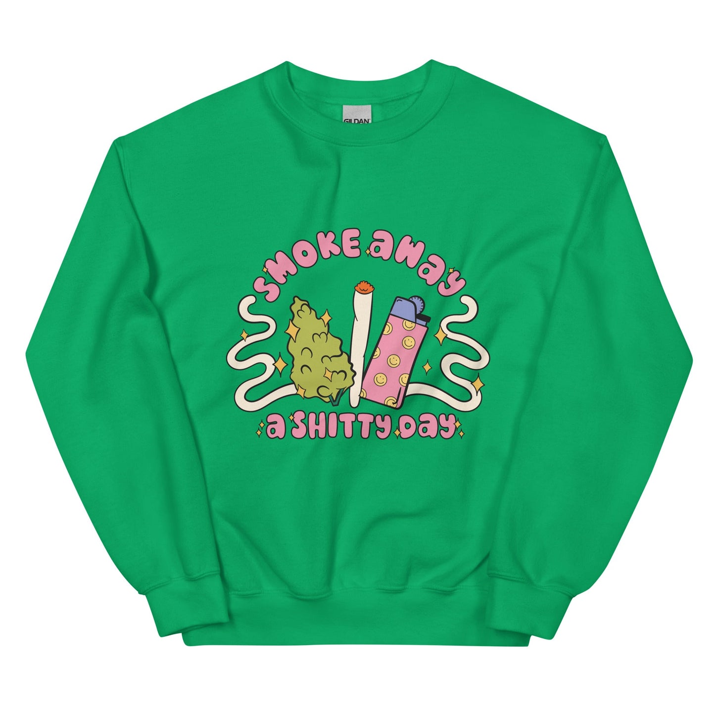 Unisex Sweatshirt Good Vibrations Adult Super Store
