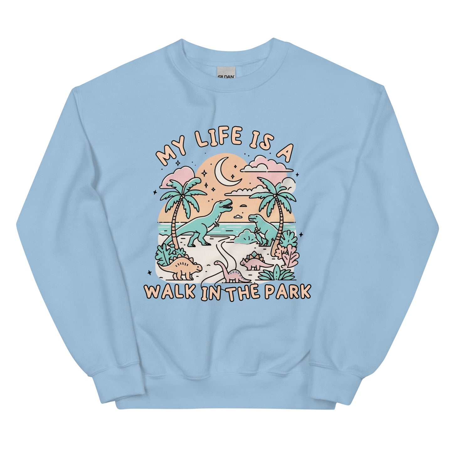 Walk in Park Sweatshirt Good Vibrations Adult Super Store