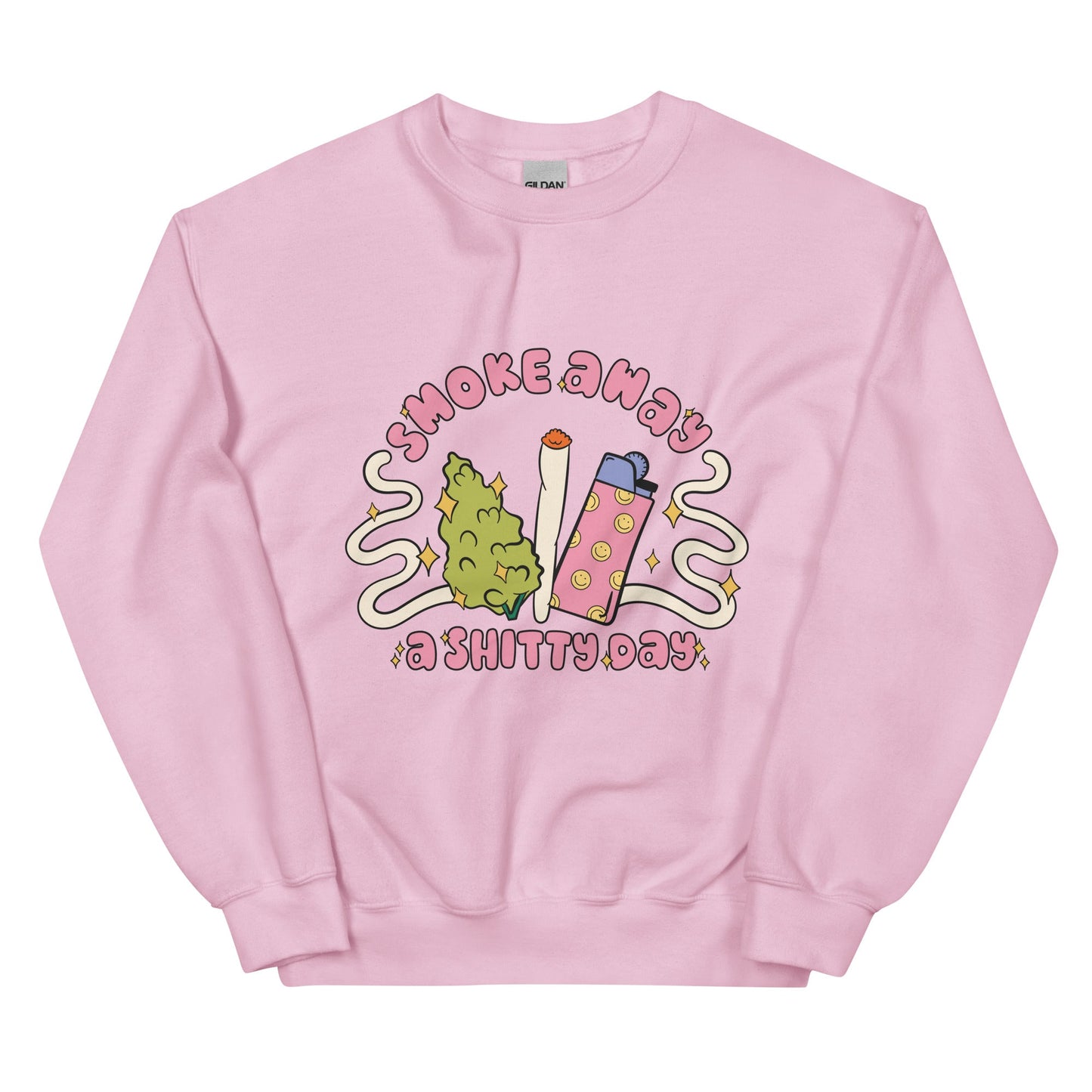 Unisex Sweatshirt Good Vibrations Adult Super Store