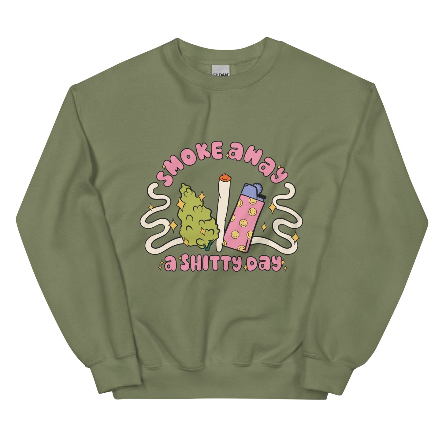 Unisex Sweatshirt Good Vibrations Adult Super Store