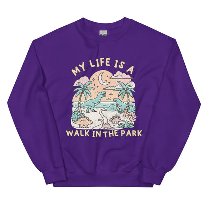 Walk in Park Sweatshirt Good Vibrations Adult Super Store