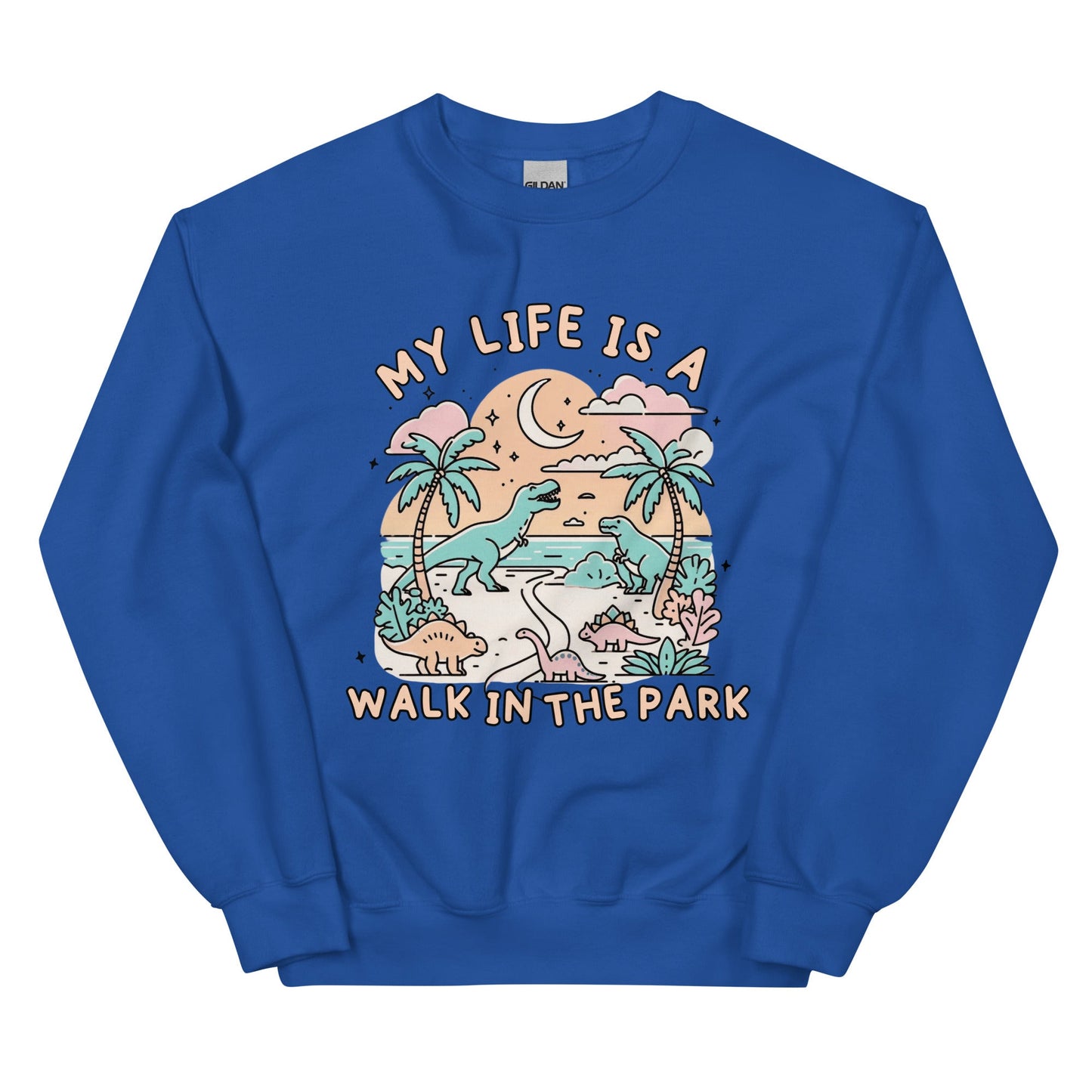 Walk in Park Sweatshirt Good Vibrations Adult Super Store
