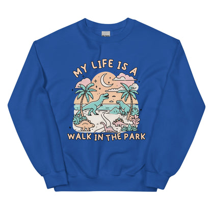 Walk in Park Sweatshirt Good Vibrations Adult Super Store