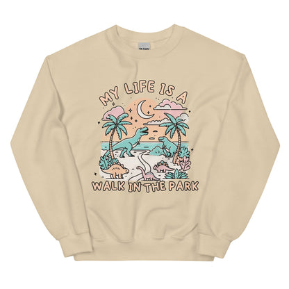 Walk in Park Sweatshirt Good Vibrations Adult Super Store