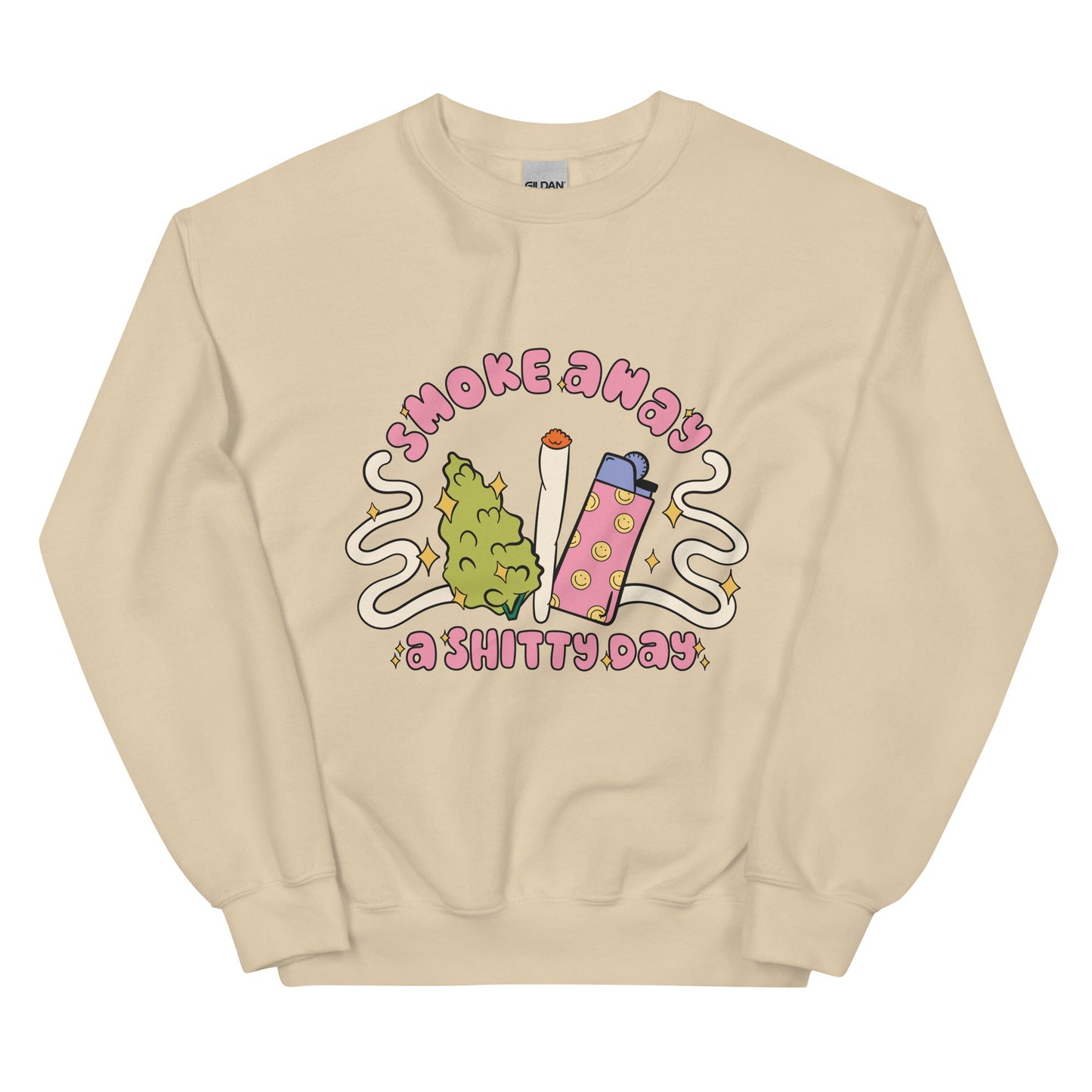 Unisex Sweatshirt Good Vibrations Adult Super Store