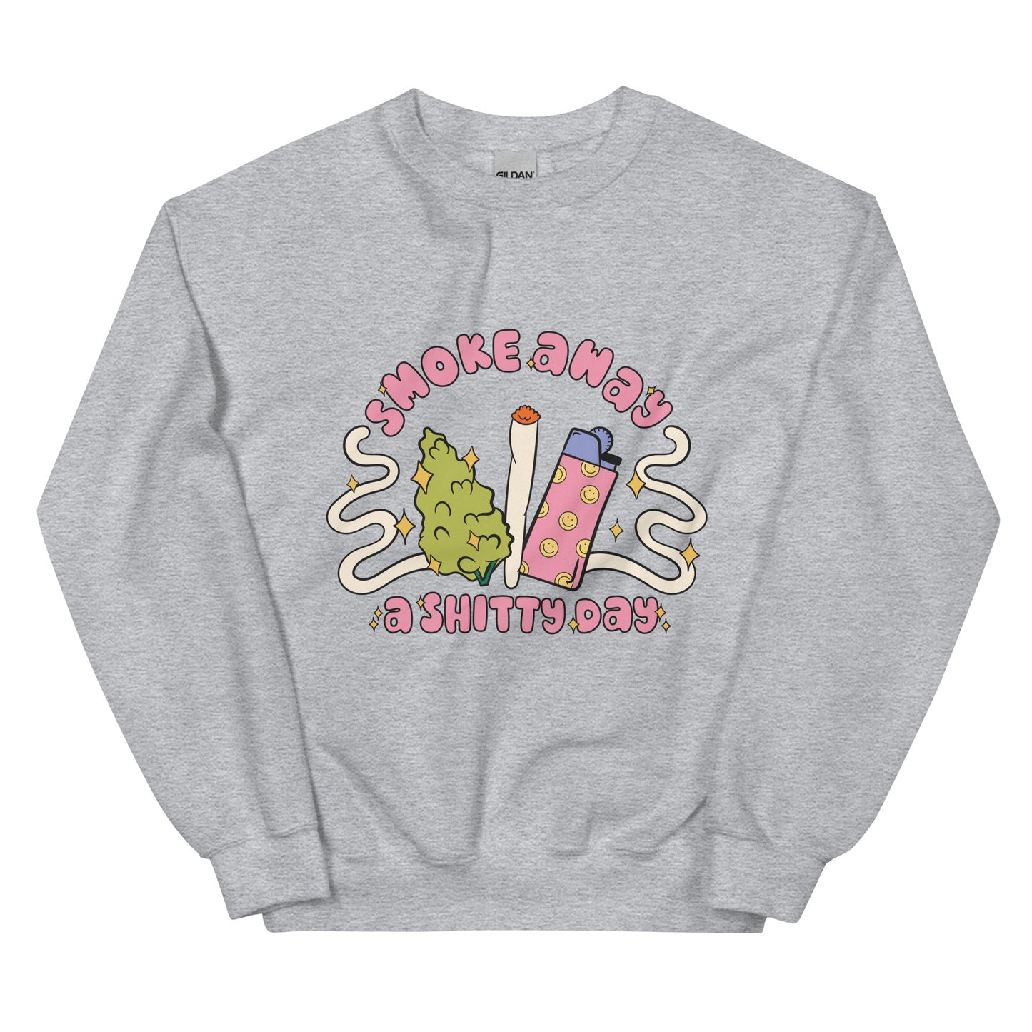 Unisex Sweatshirt Good Vibrations Adult Super Store