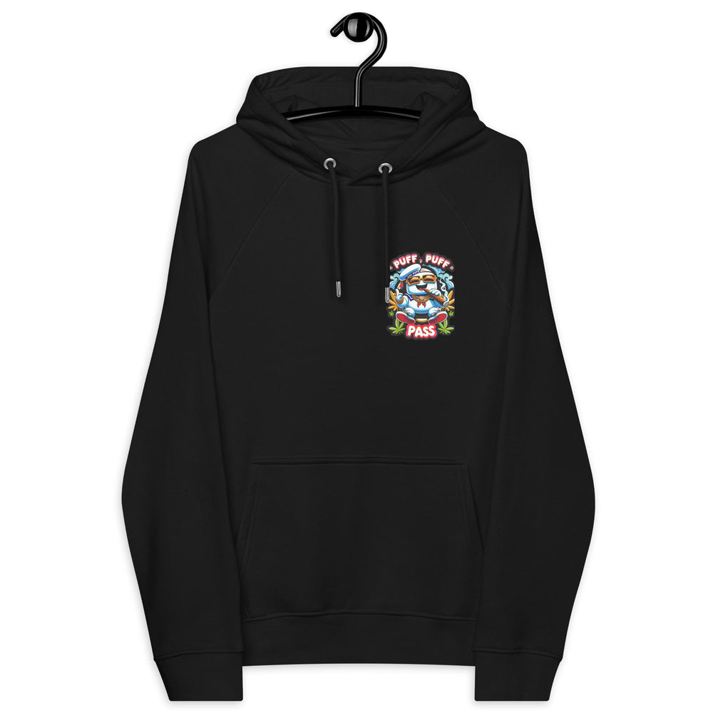 Unisex eco raglan hoodie Good Vibrations Adult Super Store