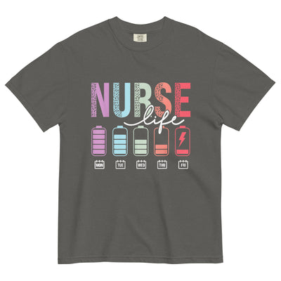 Unisex garment-dyed heavyweight t-shirt