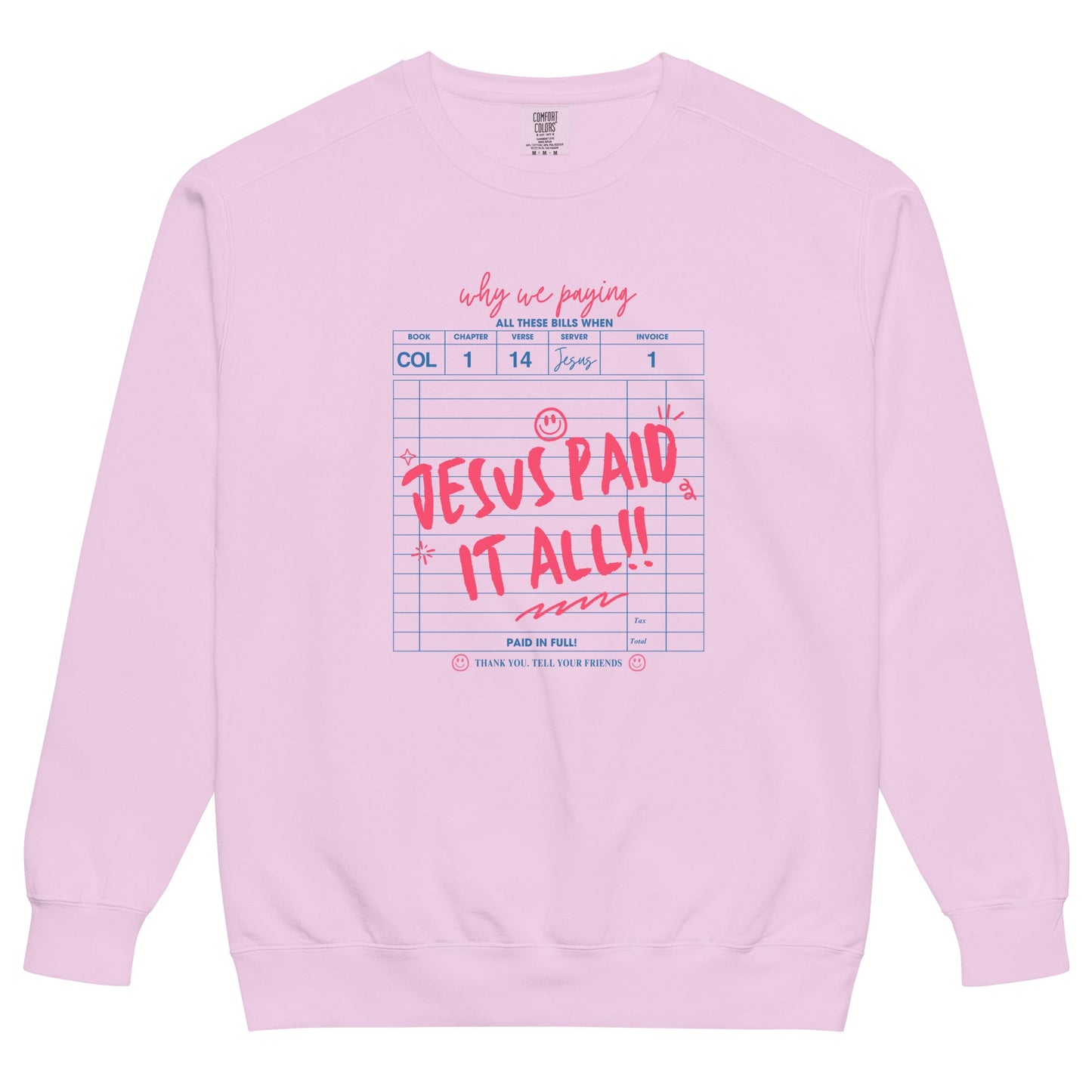 Unisex garment-dyed sweatshirt Good Vibrations Adult Super Store