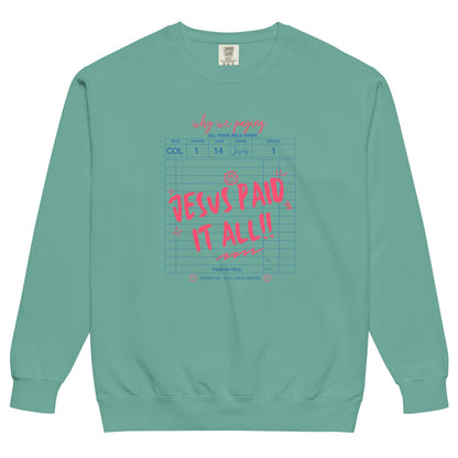 Unisex garment-dyed sweatshirt Good Vibrations Adult Super Store