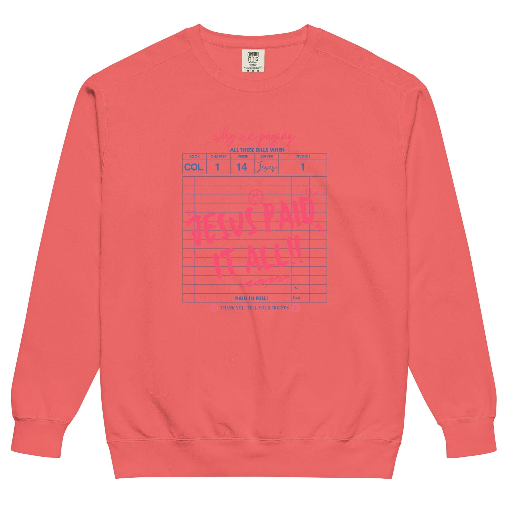 Unisex garment-dyed sweatshirt Good Vibrations Adult Super Store