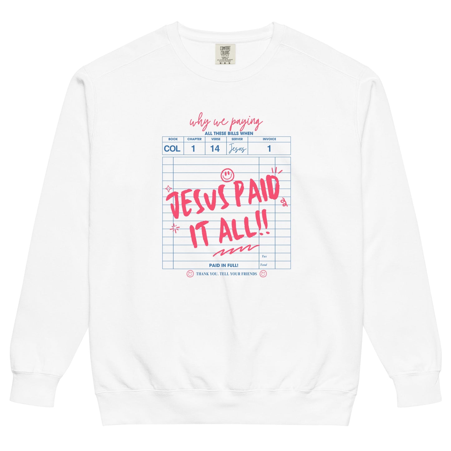 Unisex garment-dyed sweatshirt Good Vibrations Adult Super Store