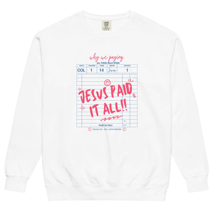 Unisex garment-dyed sweatshirt Good Vibrations Adult Super Store