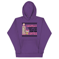 Suspect No Stop Gas, Stop Coffee Hoodie Good Vibrations Adult Super Store
