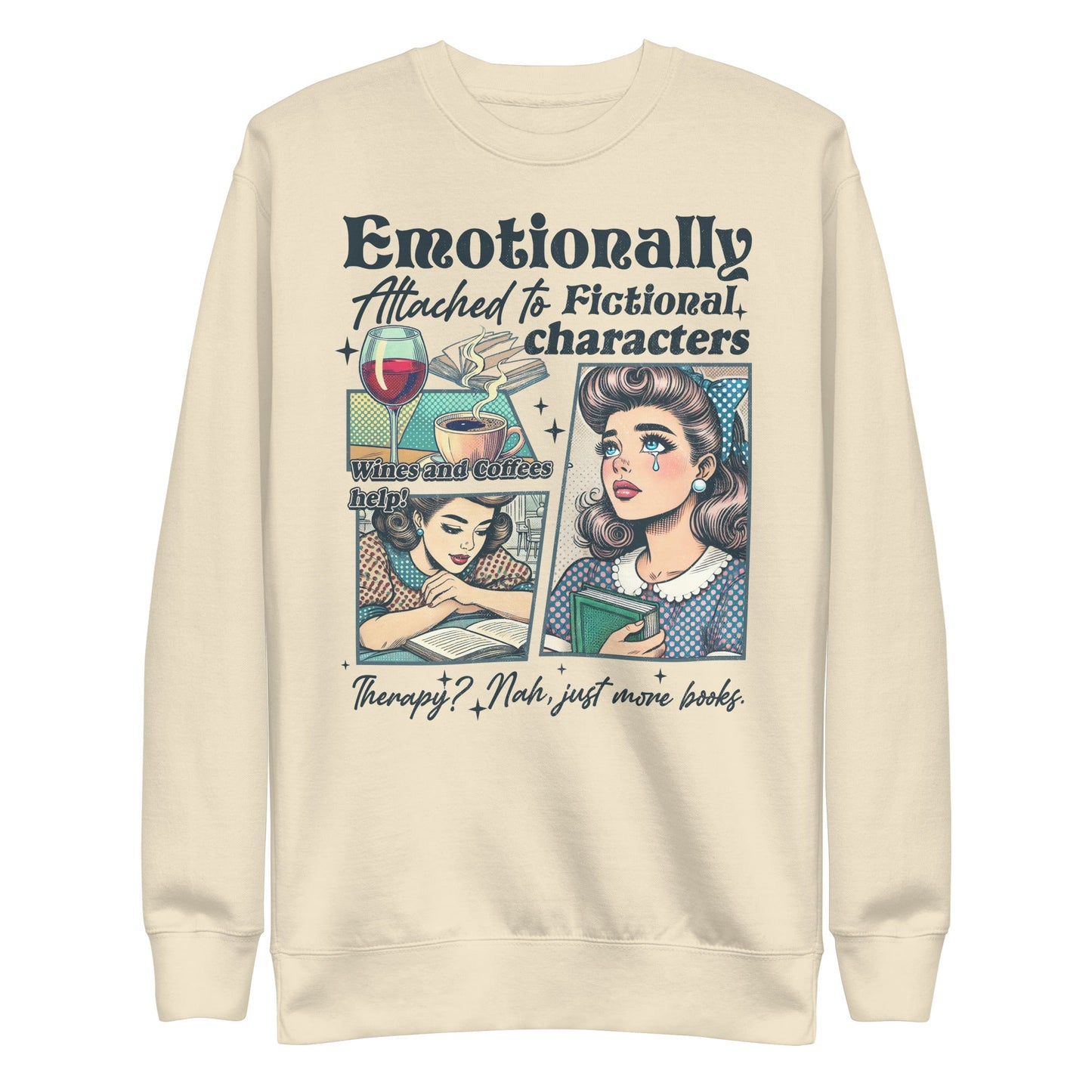 Unisex Premium Sweatshirt Good Vibrations Adult Super Store
