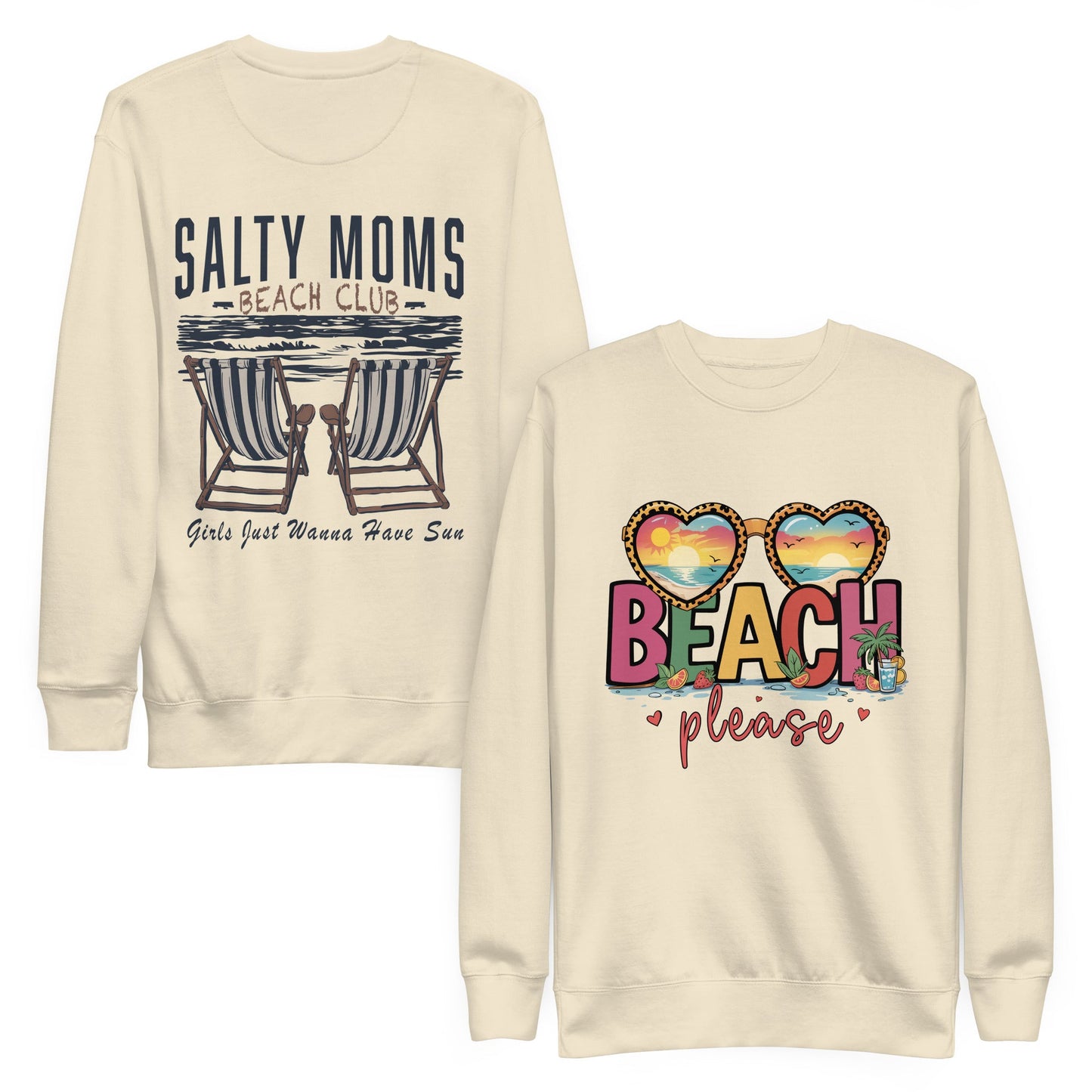 Unisex Premium Sweatshirt Good Vibrations Adult Super Store