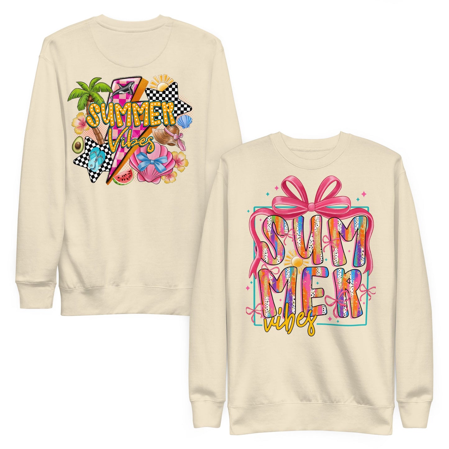 Unisex Premium Sweatshirt Good Vibrations Adult Super Store