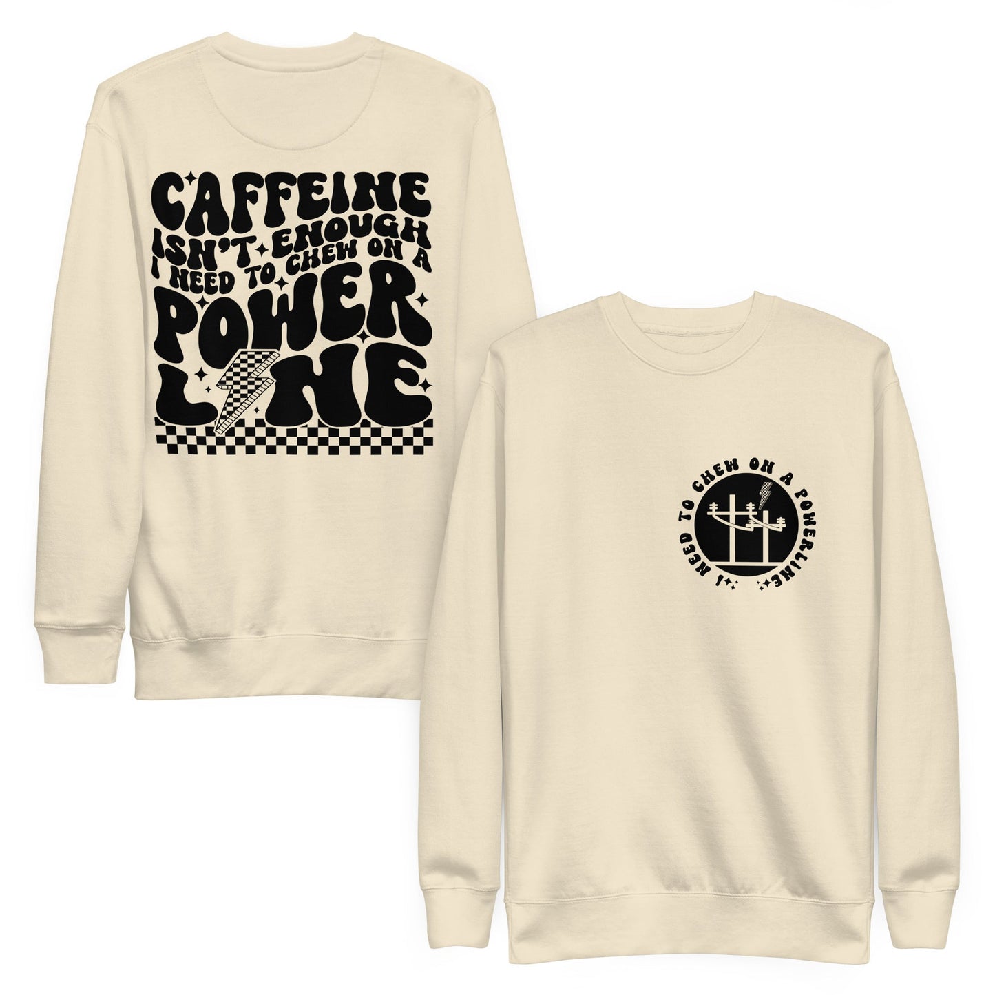 Unisex Premium Sweatshirt Good Vibrations
