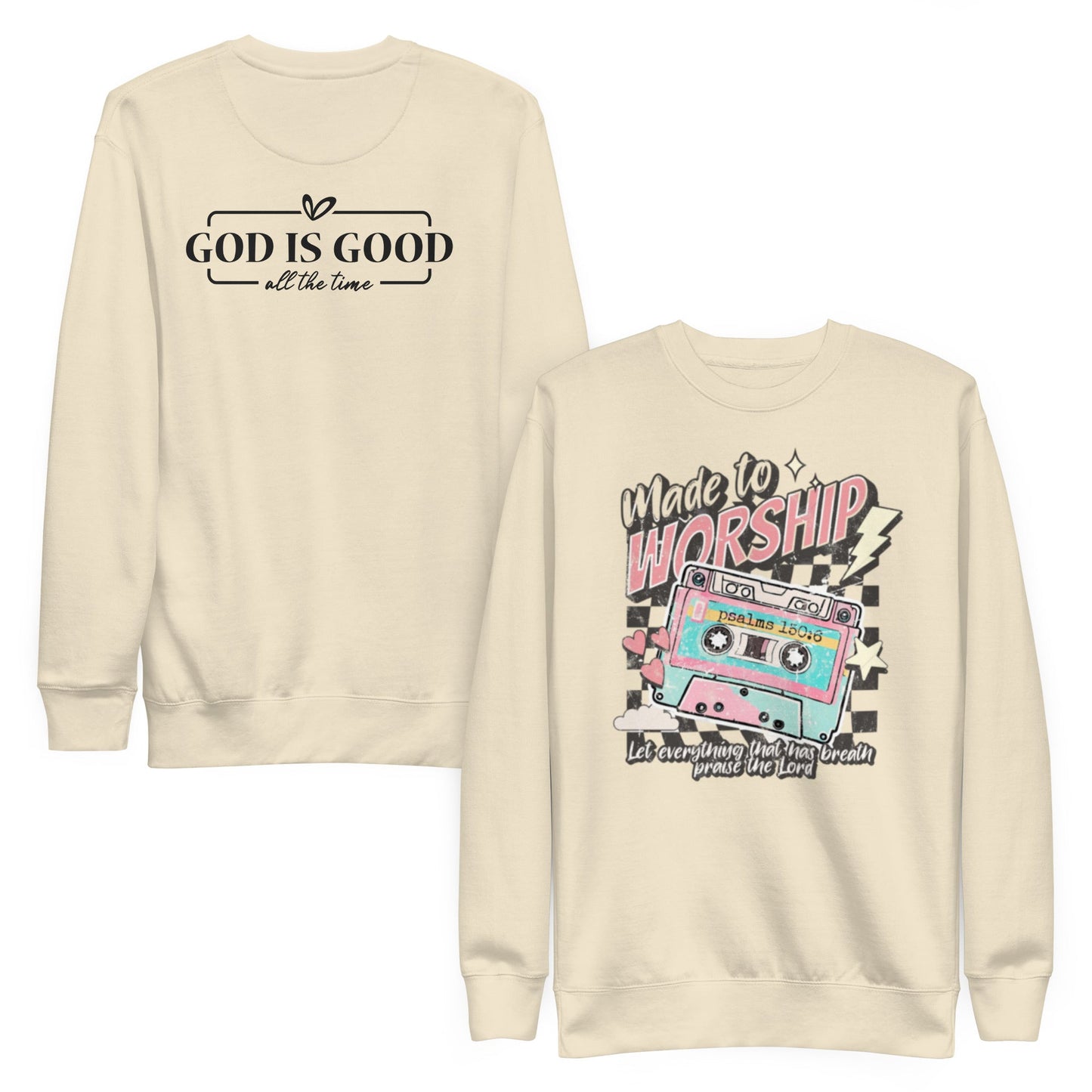 Unisex Premium Sweatshirt Good Vibrations