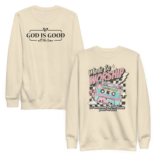 Unisex Premium Sweatshirt Good Vibrations
