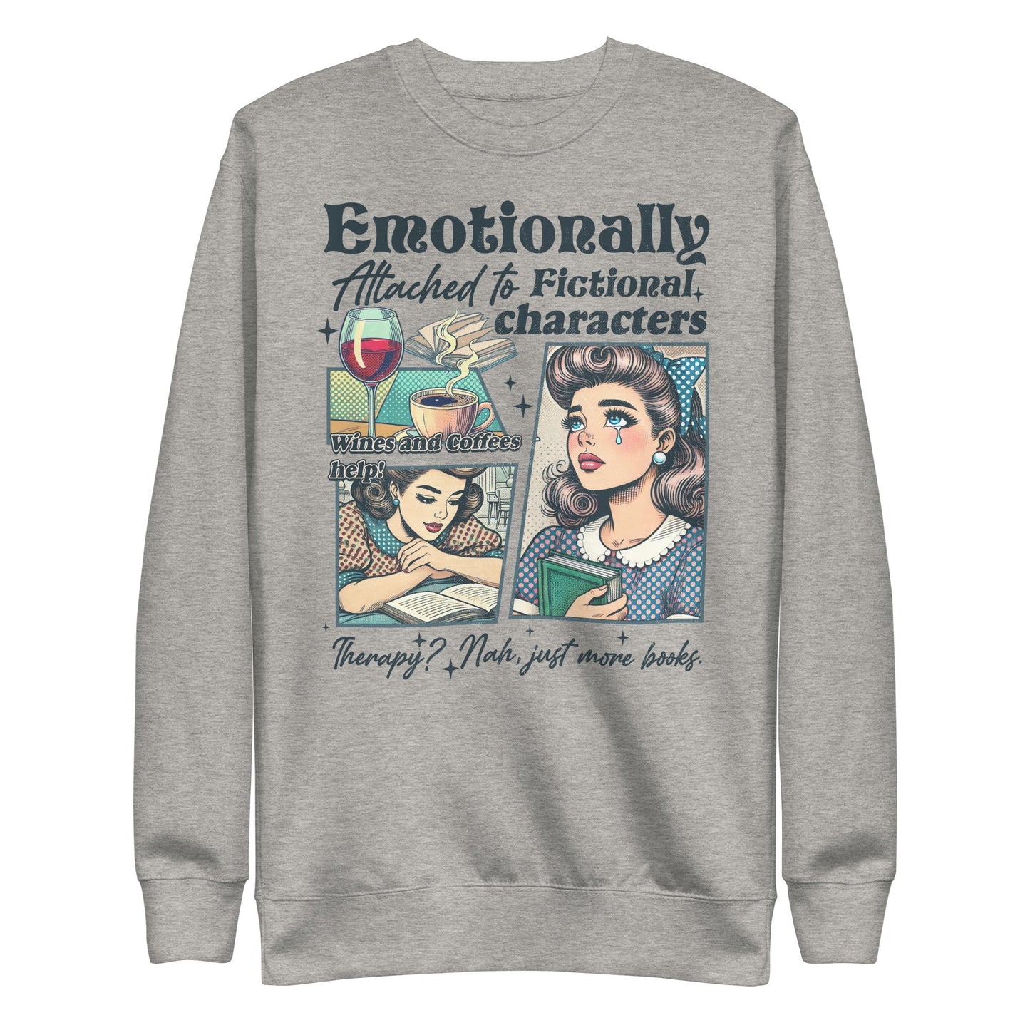 Unisex Premium Sweatshirt Good Vibrations Adult Super Store