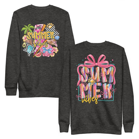 Unisex Premium Sweatshirt Good Vibrations Adult Super Store
