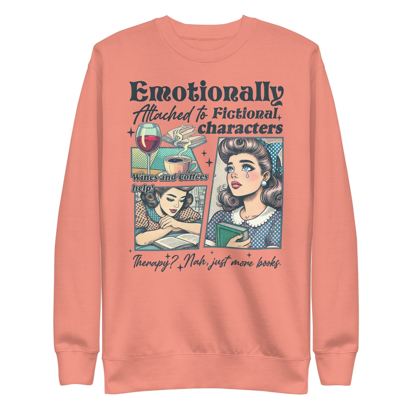 Unisex Premium Sweatshirt Good Vibrations Adult Super Store