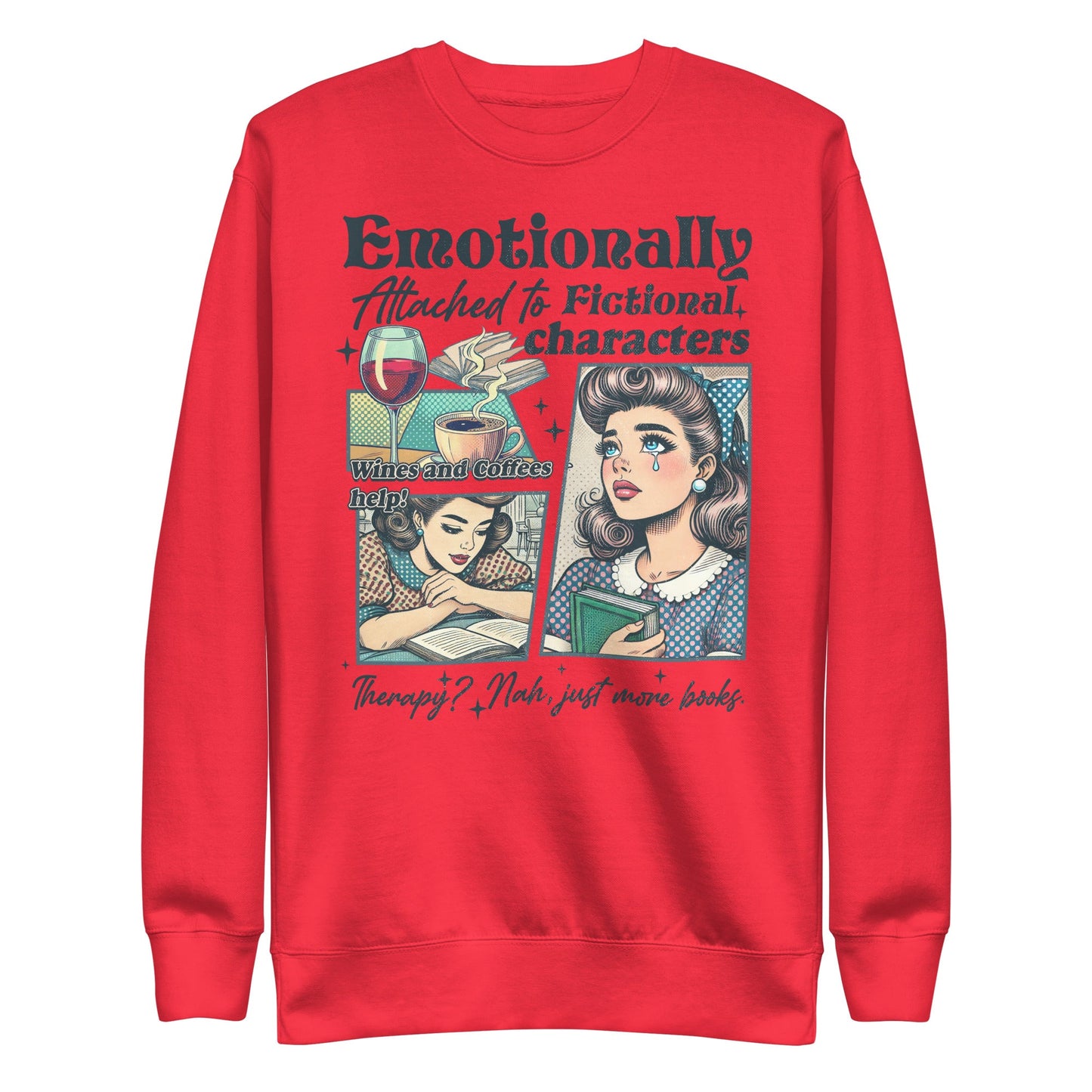 Unisex Premium Sweatshirt Good Vibrations Adult Super Store