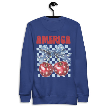 Unisex Premium Sweatshirt Good Vibrations Adult Super Store