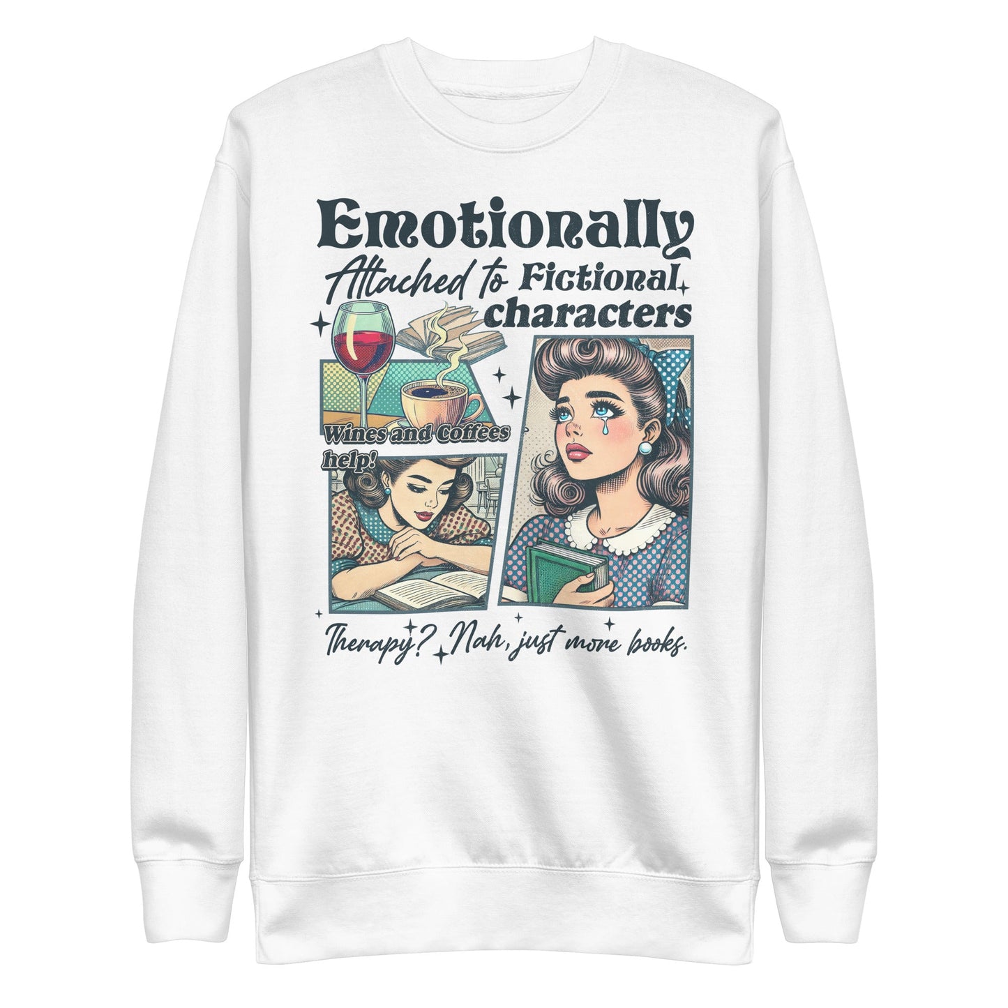 Unisex Premium Sweatshirt Good Vibrations Adult Super Store