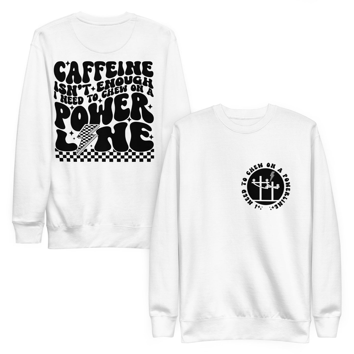 Unisex Premium Sweatshirt Good Vibrations