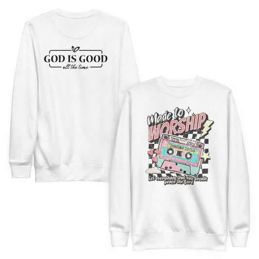 Unisex Premium Sweatshirt Good Vibrations