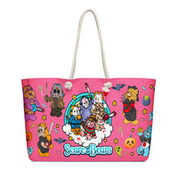 Oversized weekender bag Good Vibrations