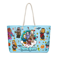 Oversized weekender bag Good Vibrations