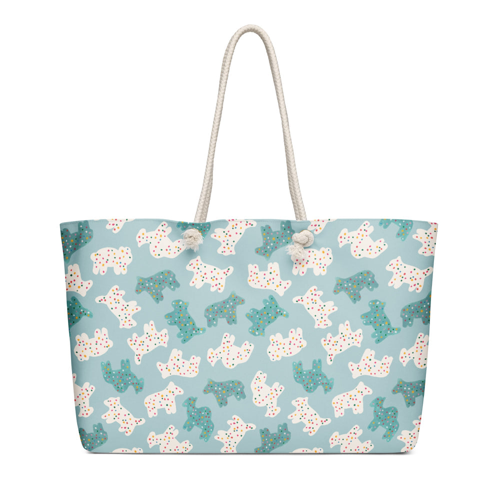 Oversized weekender bag Good Vibrations