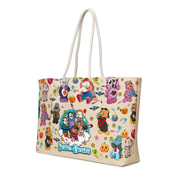 Oversized weekender bag Good Vibrations