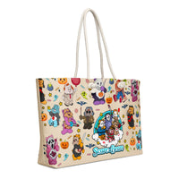 Oversized weekender bag Good Vibrations