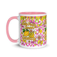 Mug with Color Inside Good Vibrations