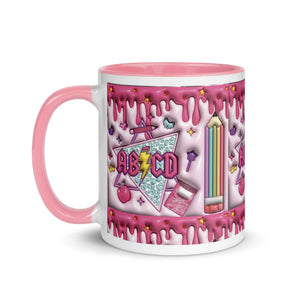 Mug with Color Inside Good Vibrations