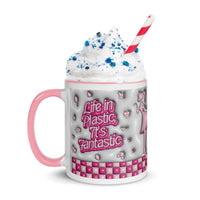 Mug with Color Inside Good Vibrations