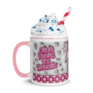 Mug with Color Inside Good Vibrations