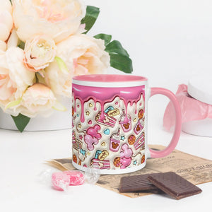 Mug with Color Inside Good Vibrations