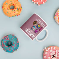 White glossy mug Good Vibrations Adult Super Store