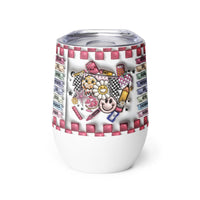 Wine tumbler Good Vibrations