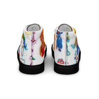 Rainbow Brite Pony Women’s high top canvas shoes Good Vibrations Adult Super Store