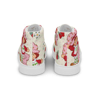 ShortCake Women’s high top canvas shoes Good Vibrations Adult Super Store