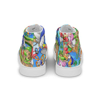 Women’s high top canvas shoes Good Vibrations Adult Super Store