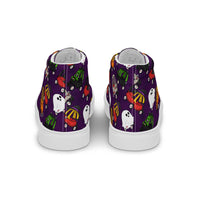 Women’s high top canvas shoes Good Vibrations