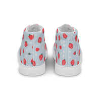 Women’s high top canvas shoes Good Vibrations