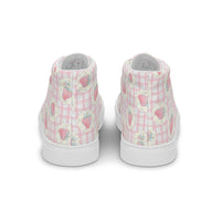 Women’s high top canvas shoes Good Vibrations